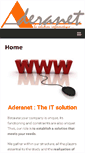 Mobile Screenshot of aderanet.com